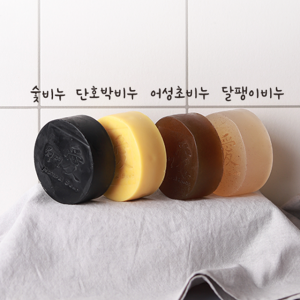 천연愛바이오,어성초비누 3구